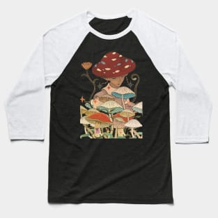 Mushroom Elf Baseball T-Shirt